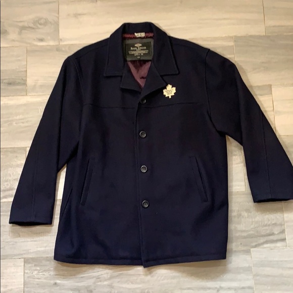 Toronto Maple Leafs Roger Edwards Wool Winter Coat - Picture 1 of 6